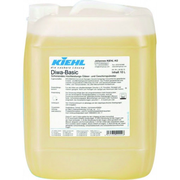 Diwa Basic 20L Kiehl detergent spalare vase
